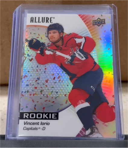 2023-24 Upper Deck Allure #134 Vincent Iorio Rookie — front