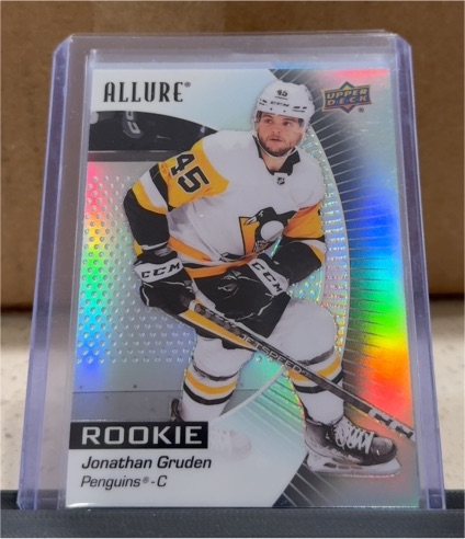 2023-24 Upper Deck Allure #150 Jonathan Gruden Rookie — front