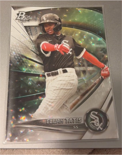 2022 Bowman Platinum #TOP-19 Elijah Tatis — front