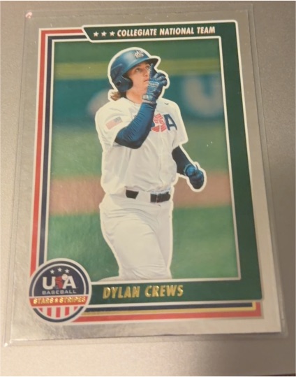 2022 Panini Stars & Stripes #6 Dylan Crews — front