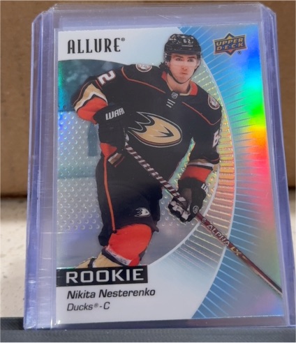 2023-24 Upper Deck Allure #113 Nikita Nesterenko Rookie — front