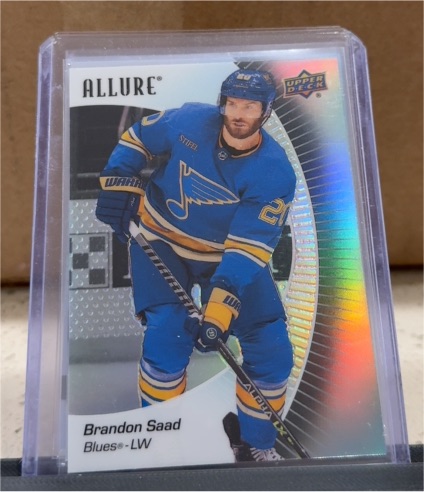 2023-24 Upper Deck Allure #52 Brandon Saad — front