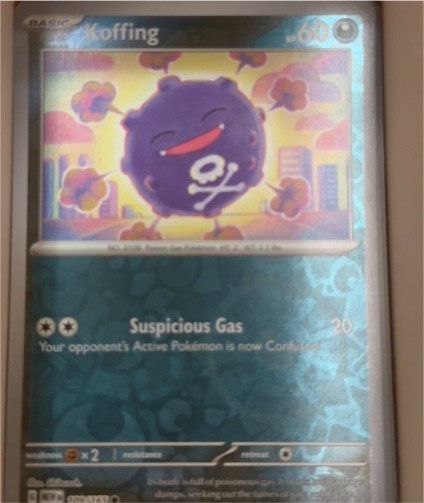 2023 Pokémon Scarlet & Violet 151 #109 Koffing — front