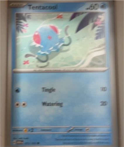 2023 Pokémon Scarlet & Violet 151 #072 Tentacool — front