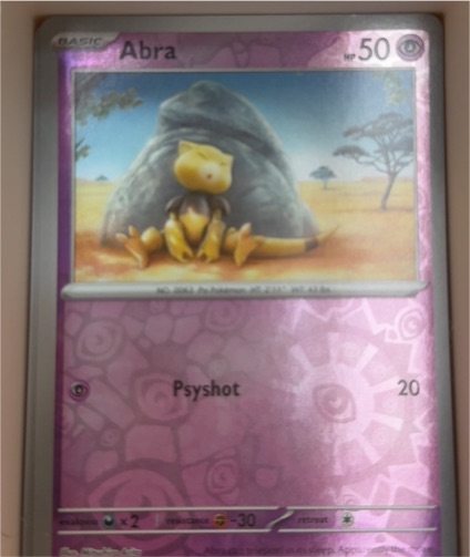 2023 Pokémon Scarlet & Violet 151 #063 Abra — front