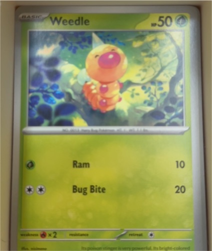 2023 Scarlet & Violet 151 #13 Weedle — front