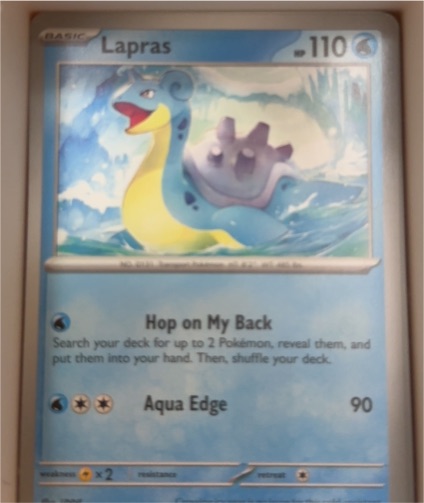 2023 Pokémon TCG Scarlet & Violet 151 #131 Lapras — front