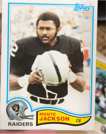 1982 Topps #191 Monte Jackson — front