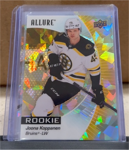 2023-24 Upper Deck Allure #103 Joona Koppanen Rookie — front