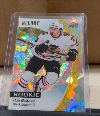 2023-24 Upper Deck Allure #107 Cole Guttman Rookie — front