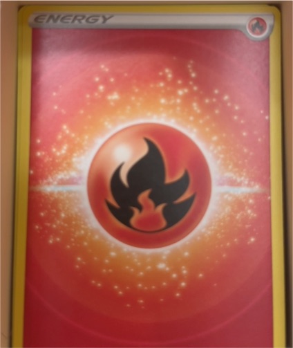2022 Pokémon Brilliant Stars #NN Fire Energy — front