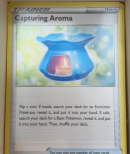 2022 Pokémon SWSH12: Silver Tempest #153 Capturing Aroma — front