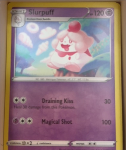 2022 Pokémon SWSH12: Silver Tempest #084 Slurpuff — front