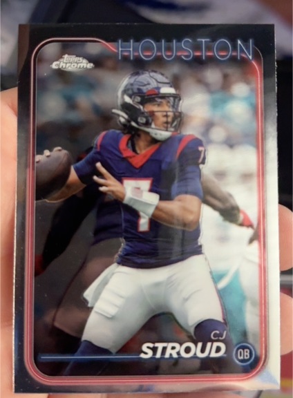 2024 Topps Chrome #83 CJ Stroud — front