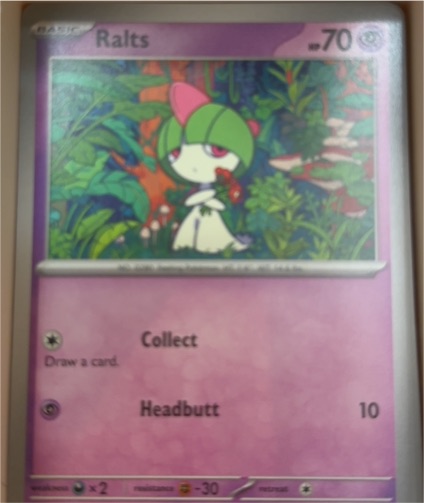 2023 Pokémon ME01: Mega Evolution #058 Ralts — front