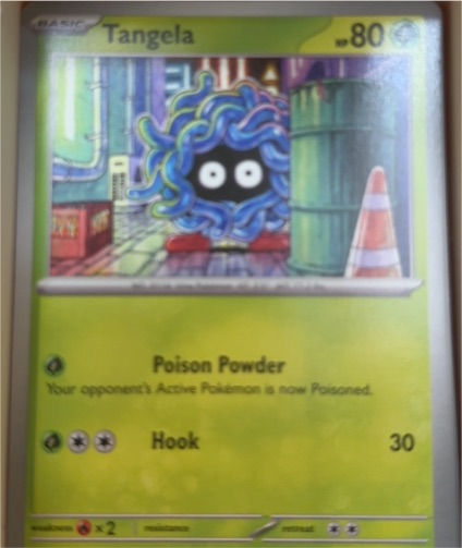 2025 Pokemon Mega Evolution #006 Tangela — front