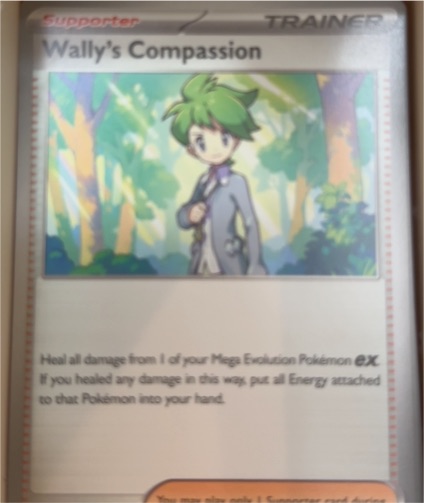 2025 Pokémon ME01 #132 Wally's Compassion — front