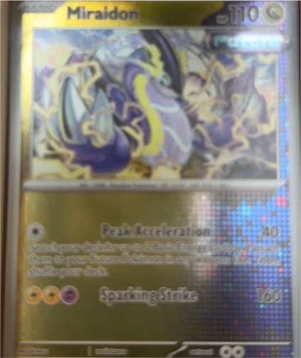 2023 Pokémon Scarlet & Violet: Temporal Forces #121 Miraidon — front