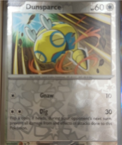 2025 Pokémon #079 Dunsparce — front