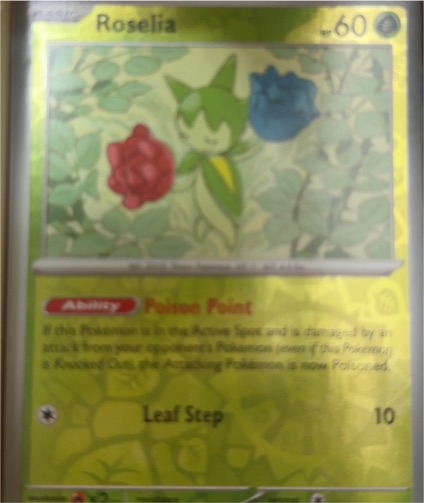 2024 Pokémon Scarlet & Violet Temporal Forces #008 Roselia — front