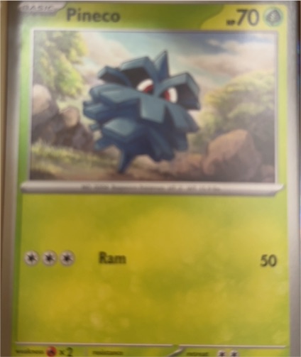 2024 Pokemon SV05: Temporal Forces #002 Pineco — front