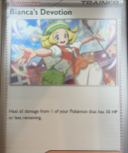 2024 Pokémon Scarlet & Violet: Temporal Forces #142 Bianca's Devotion — front