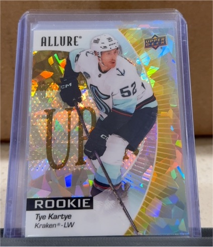 2023-24 Upper Deck Allure #132 Tye Kartye Rookie — front