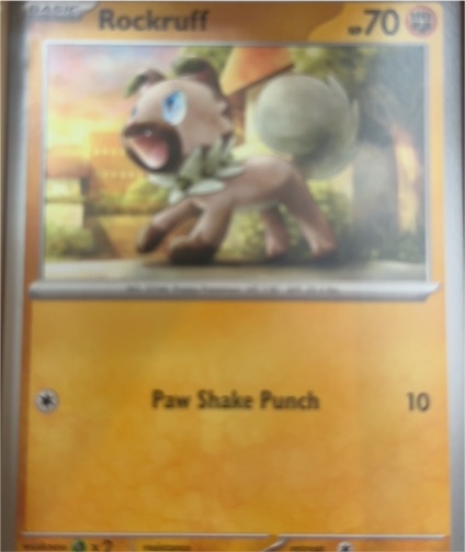 2024 Pokémon SV05: Temporal Forces #89 Rockruff — front