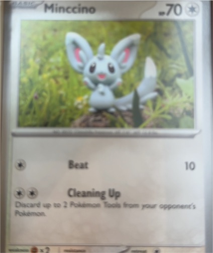2023 Pokemon Scarlet & Violet: Temporal Forces #136 Minccino — front