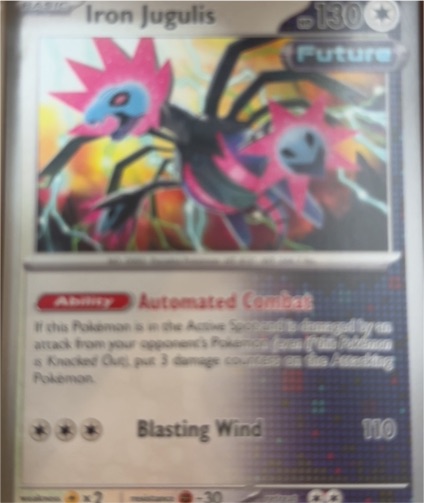 2024 Pokémon SV05: Temporal Forces #139 Iron Jugulis — front