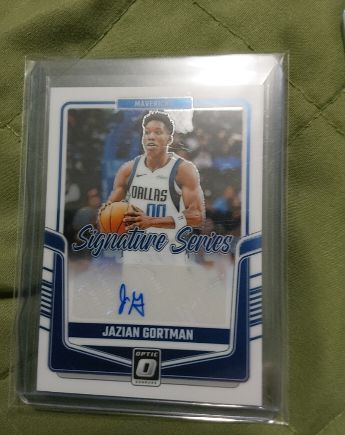 2024-25 Panini Donruss Optic #SS-GOT Jazian Gortman — front