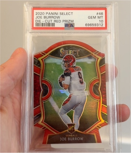 2020 Panini Select #46 Joe Burrow — front