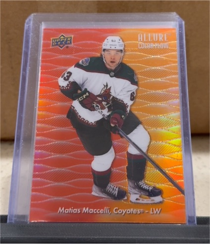 2023-24 Upper Deck Allure #CF-25 Matias Maccelli — front
