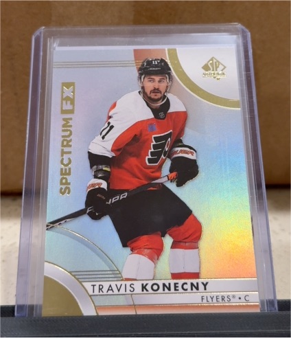 2023-24 Upper Deck SP Authentic Spectrum FX #S-29 Travis Konecny — front