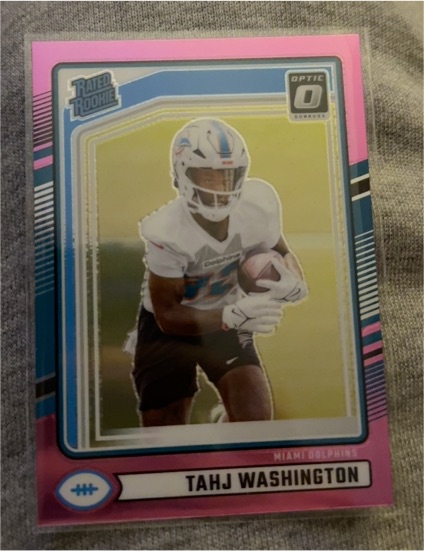2024 Panini Donruss Optic #346 Tahj Washington — front