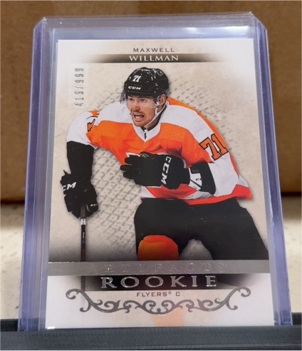 2021-22 Upper Deck Artifacts #RED199 Maxwell Willman Rookie — front