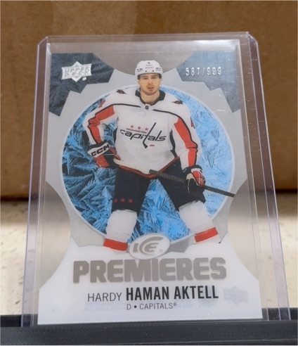 2023-24 Upper Deck Ice Premieres #169 Hardy Haman Aktell — front
