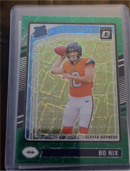 2024 Panini Donruss Optic #209 Bo Nix — front