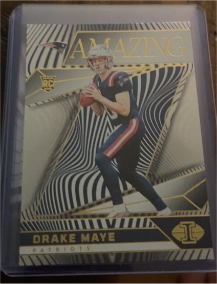 2024 Panini Illusions Amazing #2 Drake Maye — front