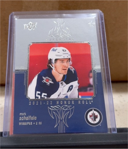 2021-22 Upper Deck Series 1 Honor Roll #HR-6 Mark Scheifele — front