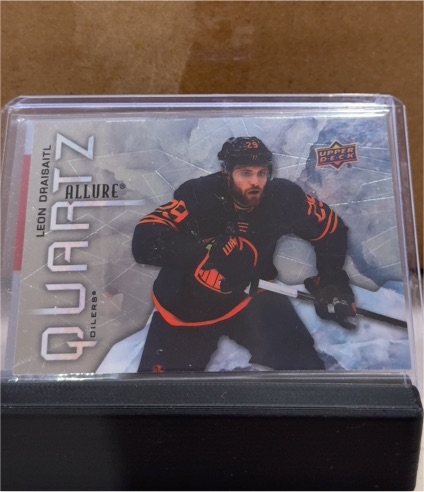2021-22 Upper Deck Allure Quartz #AQ-LD Leon Draisaitl — front