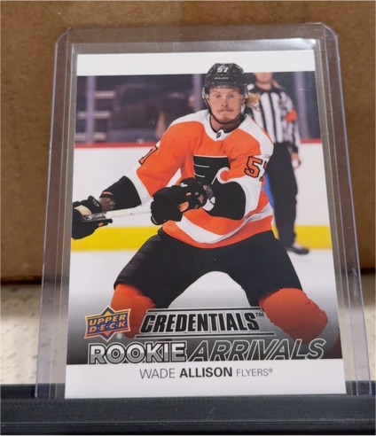 2021-22 Upper Deck Credentials #RA-31 Wade Allison — front