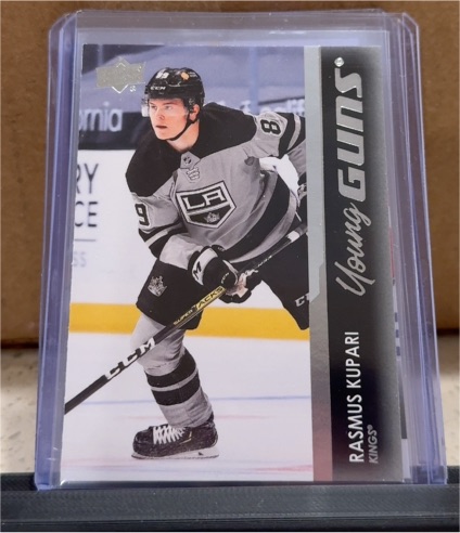 2021-22 Upper Deck Series 1 #242 Rasmus Kupari Young Guns — front