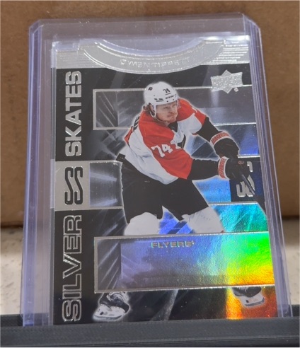 2023-24 Upper Deck Extended Series #SS-32 Owen Tippett Silver Skates — front