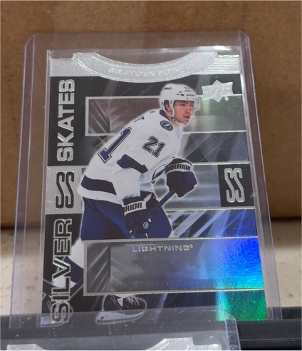 2023-24 Upper Deck Extended Silver Skates #SS-5 Brayden Point — front