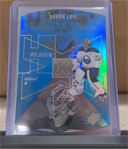 2023-24 Upper Deck Extended Series SPX Holoview Retros #SPX-13 Devon Levi — front