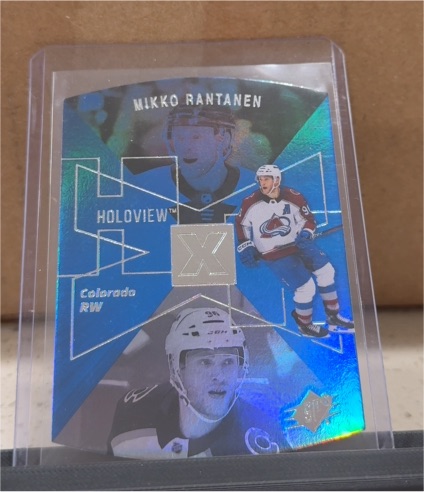 2023-24 Upper Deck Extended SPX Holoview Retros #SPX-5 Mikko Rantanen — front