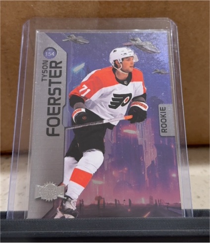 2023-24 Upper Deck Skybox Metal Universe #154 Tyson Foerster Rookie — front