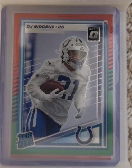 2025 Panini Donruss Optic #364 DJ Giddens — front