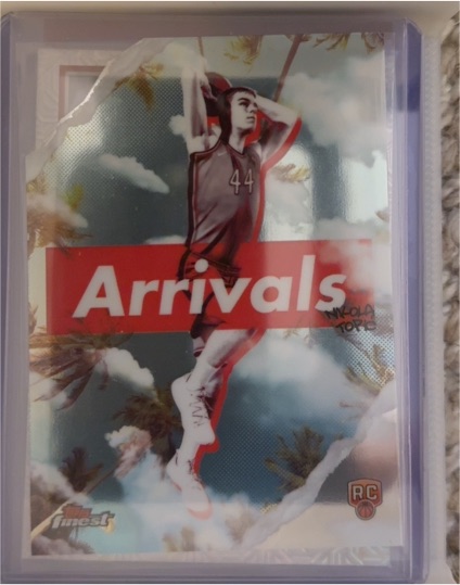 2024-25 Topps Finest Basketball Arrivals #A-10 — front